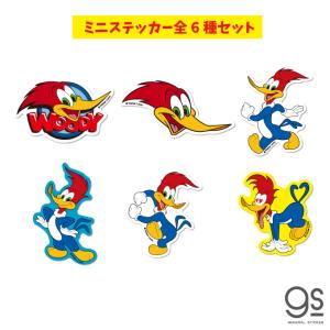 ウッドペッカー ダイカットステッカー WOODY WOODPECKER & FACE