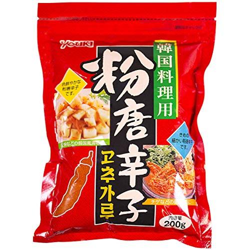 ユウキ食品 粉唐辛子(韓国料理用) 200g