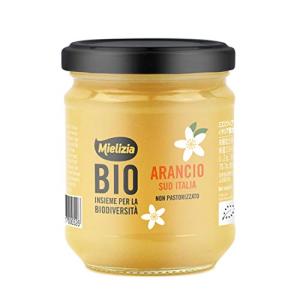 Mielizia (ミエリツィア) イタリア産 オレンジの 有機 ハチミツ (純粋) 250g (100% オーガニック 非加熱) 1個｜we-st-villa-ge