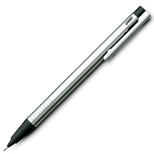 LAMY ラミー シャープペンシル ロゴ ステンレス ブラック 0.5mm L105BK 正規輸入品