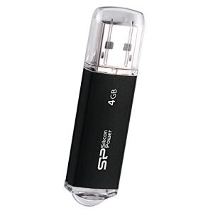 シリコンパワー USB2.0 Ultima-II I-Series 4GB メタル型 ブラック 永久保証 SP004GBUF2M01V1K｜we-st-villa-ge