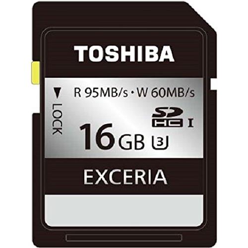 TOSHIBA SDHCカード 16GB UHS-I U3対応 (最大読出速度95MB/s 最大書込...