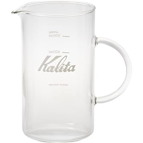 カリタ Kalita コーヒーサーバー 耐熱ガラス製 500ml Jug500 #31268 電子レ...