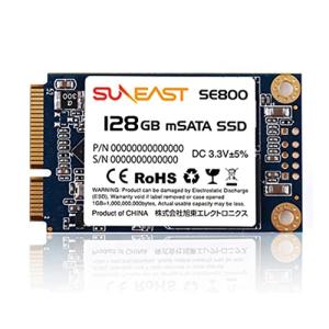 SUNEAST サンイースト SSD 内蔵SSD mSATA 3.0 6Gb/s TLC 国内3年保証 (128GB)｜we-st-villa-ge