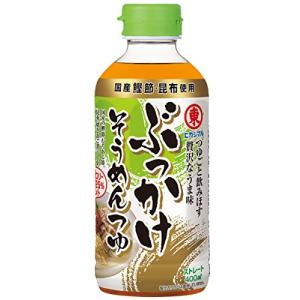 ヒガシマル醤油 ぶっかけそうめんつゆ 400ml×4本｜we-st-villa-ge