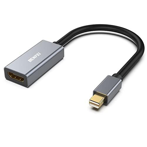 BENFEI Mini DisplayPort - HDMI アダプター [4K@30Hz、アルミニ...