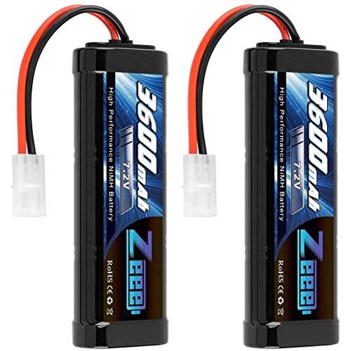 ゼエエ Zeee 7.2V 3600mAh NiMH TAMIYAプラグ付き 2パック ニッケル水素...