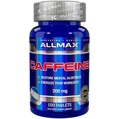 ALLMAX Nutrition， Caffeine，カフェイン 200 mg， 100錠 [並行輸...
