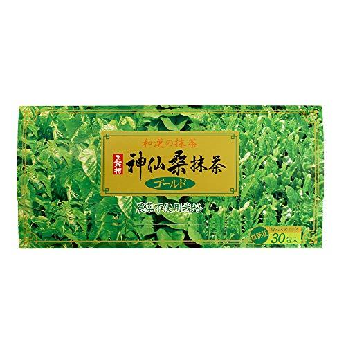 お茶村 青汁 神仙 桑抹茶 ゴールド 30包 入り（3g×30包）