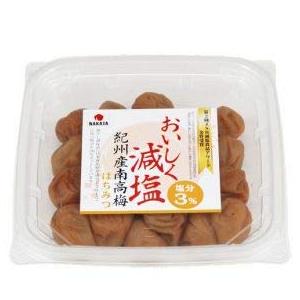 中田食品　おいしく減塩 はちみつ 250g　紀州南高梅 小粒　塩分3％