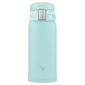 象印 水筒 直飲み 【ワンタッチオープン】 ステンレスマグ 360ml ミントブルー SM-SF36-AM｜we-st-villa-ge