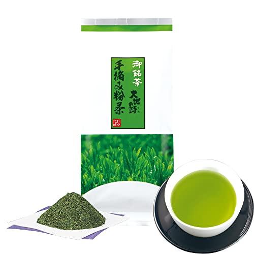 荒畑園 大地の詩 手摘み粉茶 200g【新茶 2023年度産】深蒸し茶 静岡県産 緑茶 粉茶 茶葉 ...