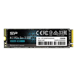シリコンパワー SSD 128GB 3D NAND M.2 2280 PCIe3.0×4 NVMe1.3 P34A60シリーズ 5年保証 SP128G｜we-st-villa-ge