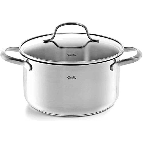 フィスラー(Fissler) 両手鍋 ステンレス 20cm サンフランシスコ シチューポット 耐熱 ...