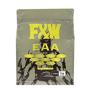 F&W(エフアンドダブリュー) EAA 1kg 単品 レモン風味 100食分 計量スプーン付 必須アミノ 国内製造｜we-st-villa-ge