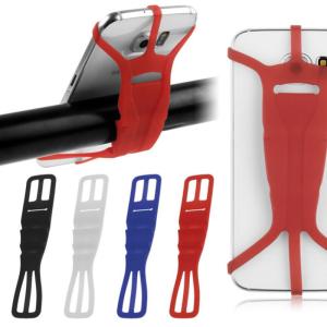 汎用型携帯電話ホルダー,シリコン,オートバイ用弾性,自転車ハンドルバー用,tslm1