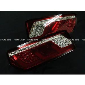 16 アリスト JZS160 JZS161 ARISTO LED テールランプ V2 レッド