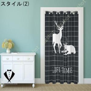 プライバシー保護 間仕切りカーテン 防寒 ドア...の詳細画像2