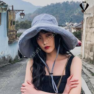 バイザーハット レディース おしゃれ 女の子 つば広ハット