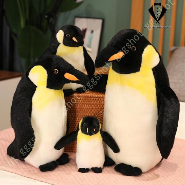 ペンギン ぬいぐるみ 大きい 海洋動物 抱き枕 大きい お祝い ふわふわ ぬいぐるみ 癒し系 柔軟 ...