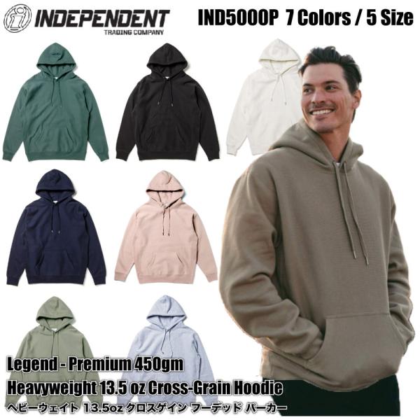 Independent trading Company 13.5 oz ヘビーウェイト クロスグレイ...