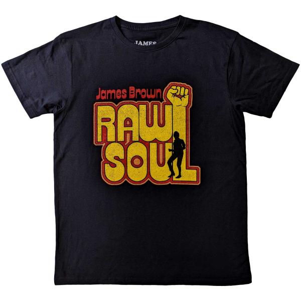 【オフィシャル】JAMES BROWN ジェームスブラウン - RAW SOUL BLACK  バン...