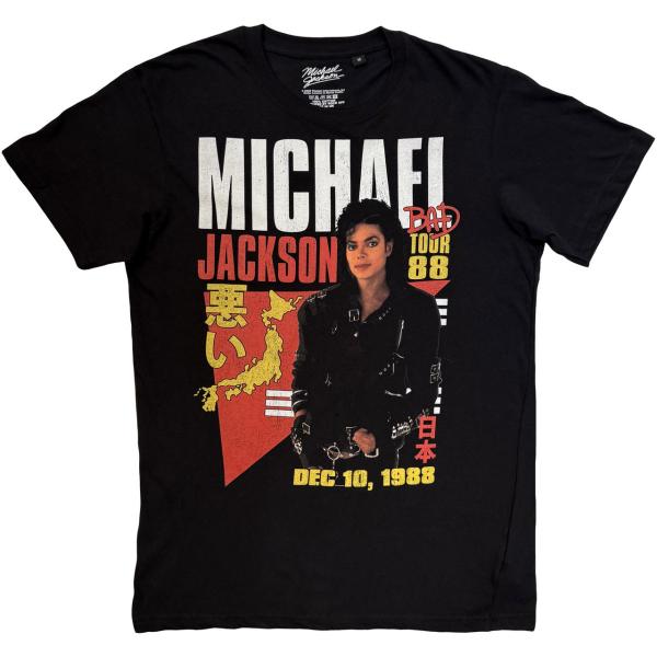 【公式新品】 MICHAEL JACKSON - BAD TOUR '88 TOKYO BLACK ...