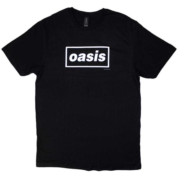 【公式新品】OASIS - DECCA LOGO BLACK オアシスtシャツ