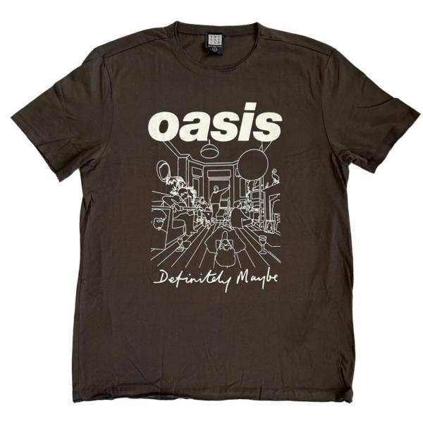 【公式新品 / AMPLIFIED】OASIS - DEFINITELY MAYBE CHARCOA...