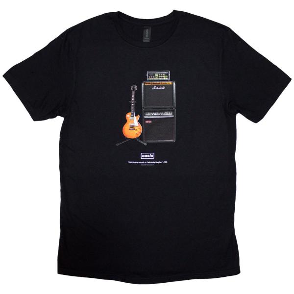 【公式新品 】OASIS - DEFINITELY MAYBE GUITAR オアシスTシャツ