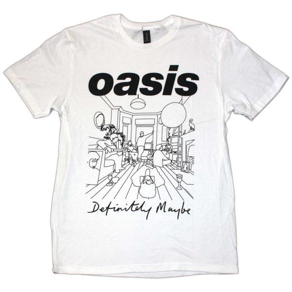 【公式新品】OASIS - DEFINITELY MAYBE LINE DRAWING WHITE ...