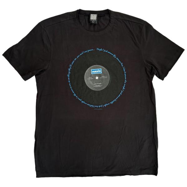 【公式新品 / AMPLIFIED】OASIS - LIVE FOREVER LYRICS BLAC...