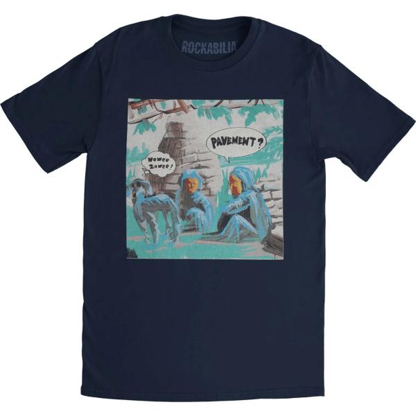 【公式新品】PAVEMENT - WOWEE ZOWEE NAVY ペイヴメント Tシャツ