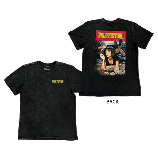 【公式新品】PULP FICTION - DISTRESS BLACK パルプフィクション Tシャツ