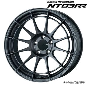 ENKEI NT03RR 4本 17X7.5J+50 5 114.3 マットダークガンメタリック｜web-carshop-2001