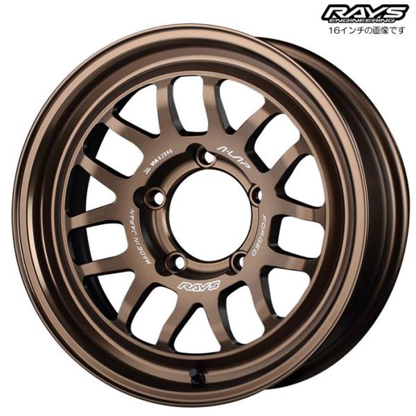 RAYS A LAP-07X ブロンズ 1本 16×6.0J-5 5H 139.7 レイズホイール ...