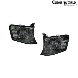 ClearWorld コーナーウインカー チェイサー GX100 クリスタルコーナーウインカーランプ スモークレンズ FCT-08｜web-carshop