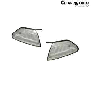 ClearWorld コーナーウインカー マーク2 JZX100 クリスタルコーナーウインカーランプ クリアレンズ FCT-13｜web-carshop