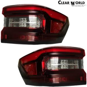 ClearWorld LEDテールランプ 流れるウインカー ロッキー A200S A201S A202S A210S チューブフルLEDテールランプ シーケンシャル レッド＆クリアレンズ CTT-49｜web-carshop