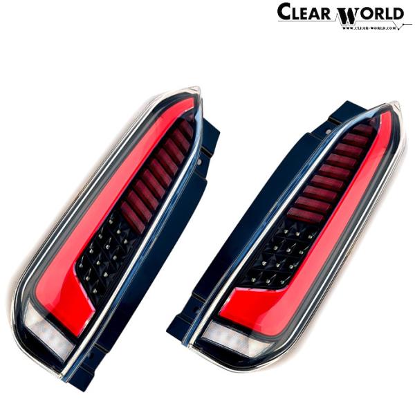 ClearWorld チューブフルLEDテール 流れるウインカー ルークス B44A B45A B4...