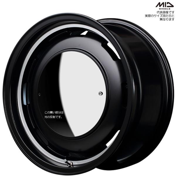 ガルシア シスコムーン ブラック 16×5.5J+20 5H 139.7 4本 ジムニー JB64W...