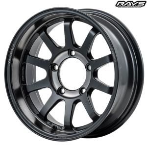 レイズ A LAP-J 2324 LIMITED  ブラック 16×6.0J-05 5H 139.7 4本 ジムニーシエラ JB74W RAYS リミテッドエディション マットトランスルーセントブラック(PH)｜カーピットアイドル