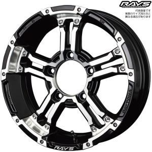 RAYS デイトナATX-J ホイール　ジムニー RAYS 新型ジムニー適合ホイール RAYS デイトナFDX-J 「ブラック