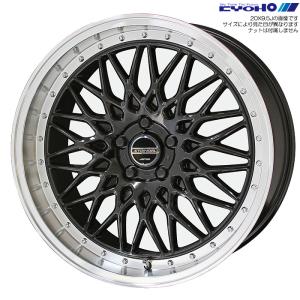 共豊 KYOHO シュタイナー FTX ブラック 4本 18×7.5J+53 5H 114.3 φ73