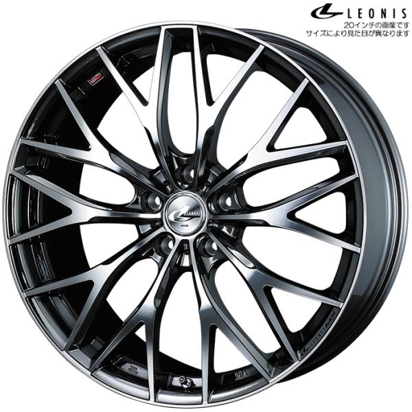 WEDS レオニス MX BMCMC 1本 19X7.0J+42 5H 114.3 φ73 ウェッズ...