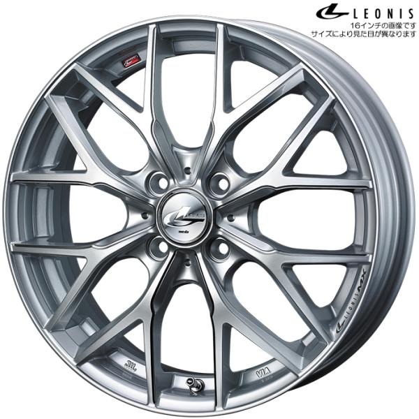 WEDS レオニス MX HS3/SC 2本 15X4.5J+45 4H 100 φ65 ウェッズ ...