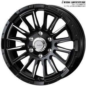WEDS（ウェッズ） マッコイズ RV-5 ブラック 4本 16×5.5J+38 6H 139.7