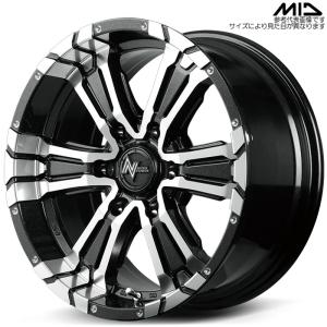 ・メーカー:MID NITRO POWER CROSS CLAW4本セット マルカサービス MID NITRO POWER CROSS CLAW 4本 17×8.0J+20 6H 139.7