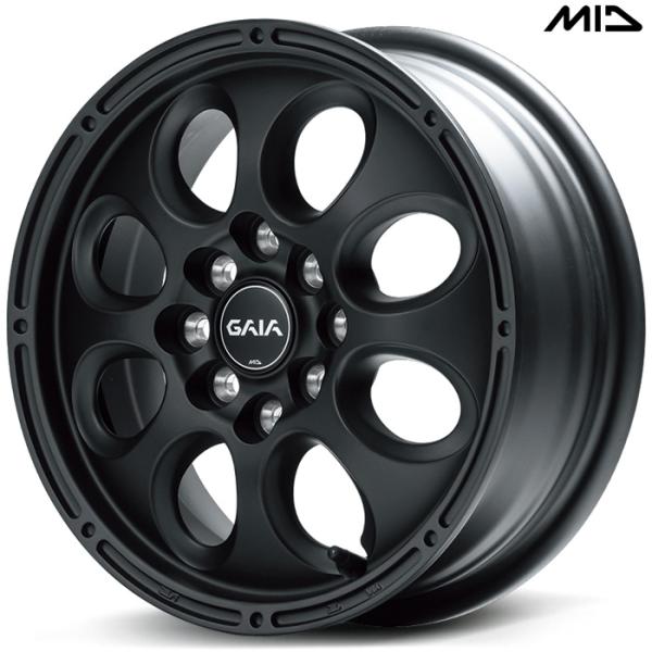 MID GAIA ガイアクロス 1本 14×5.0J+42 8H 100/114.3 φ73 フルマ...