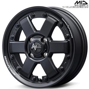マルカサービス MID RACING R50 TypeS 1本 15×5.0J+45 4H 100 φ67.1 軽